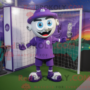 Purple Soccer Goal...