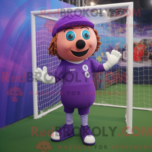 Purple Soccer Goal...