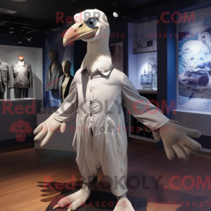 Sølv Albatross maskot...