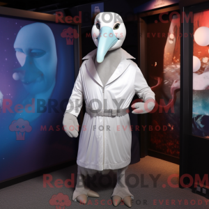 Sølv Albatross maskot...