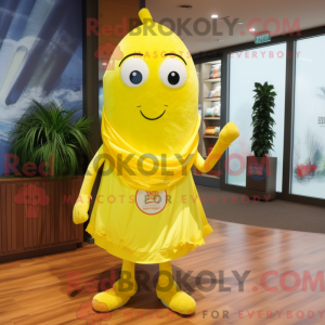 Lemon Yellow Candy mascotte...