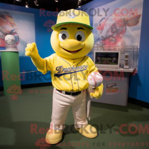 Lemon Yellow Baseball Glove...
