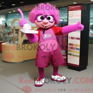 Magenta messenwerper...