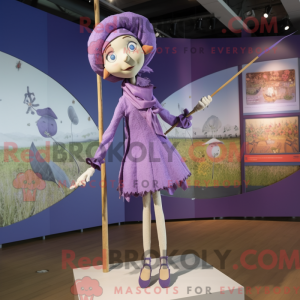 Lavender Tightrope Walker...