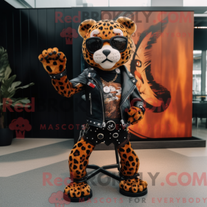 Rust Leopard mascotte...