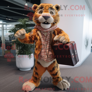 Saber-Toothed Tiger mascot...