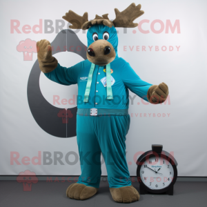 Postava maskota Teal Moose...