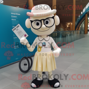Creme Unicyclist maskot...