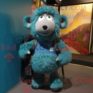 Maskotka Cyan Merino Sau...