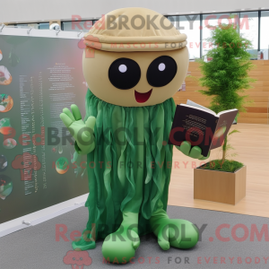 Olive Jellyfish mascot...