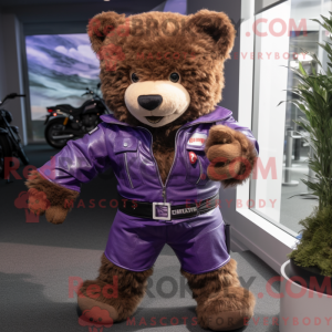 Lilla bamse maskot kostume...