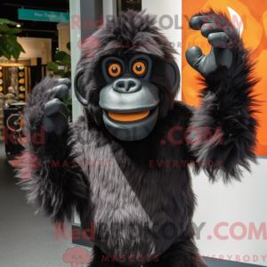 Black Orangutan mascot...
