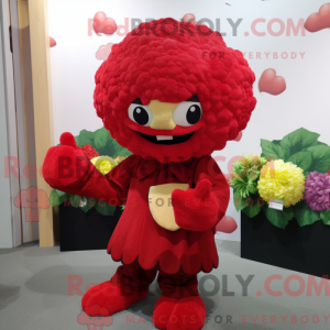 Red Cauliflower mascot...