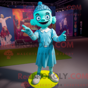 Figura de máscara de zumbi...