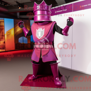Magenta Medieval Knight...