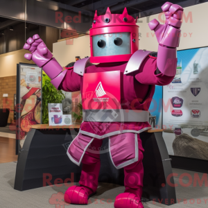 Magenta Medieval Knight...