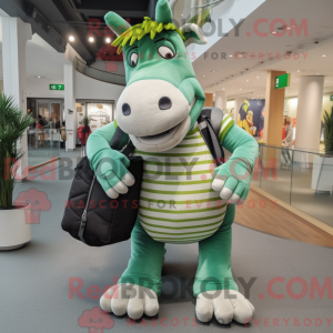 Costume mascotte de Quagga...