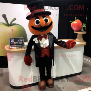 Rust Apple maskot kostume...