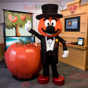 Rust Apple mascot costume...