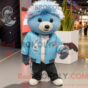 Postava maskota Sky Blue...