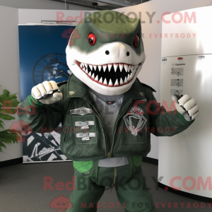 Forest Green Megalodon...