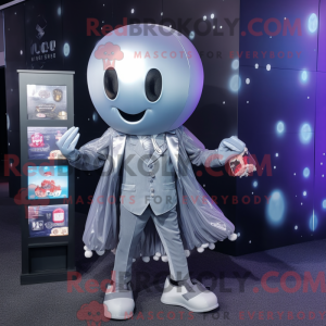 Silver Jellyfish mascot...