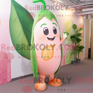 Peach Beanstalk maskot...
