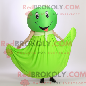 Postava maskota Lime Green...