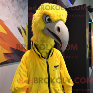 Yellow Vulture mascot...