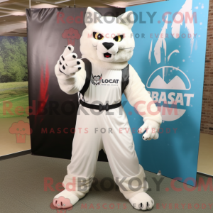 Costume mascotte de Bobcat...