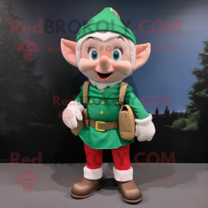  Elf mascotte kostuum...