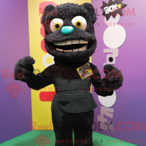 Uma figura de máscara de...