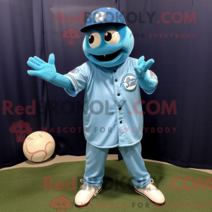 Cyan Baseball Ball maskerad...