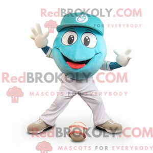 Cyan Baseball Ball...