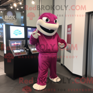 Disfraz de mascota Magenta...