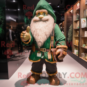 Forest Green Wizard mascot...