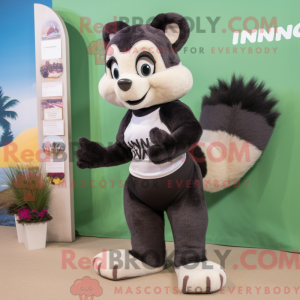 Skunk mascot costume...