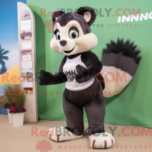 Skunk mascotte kostuum...