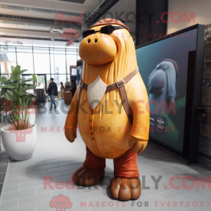 Postava maskota Rust Walrus...