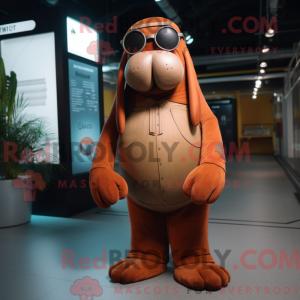 Postava maskota Rust Walrus...