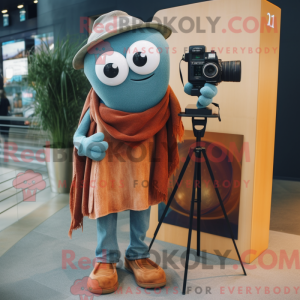 Rust Camera mascot costume...