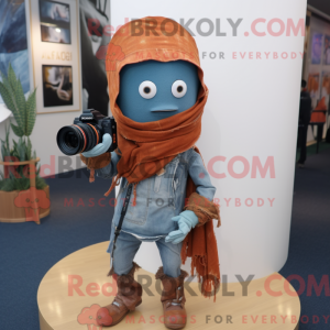Rust Camera mascot costume...