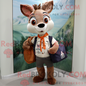 Deer mascot costume...