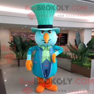 Turquoise Carrot mascot...
