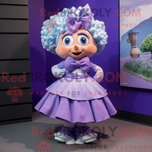 Lavendel Momentum maskot...
