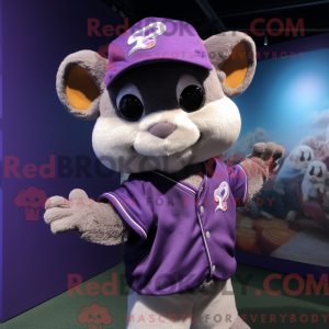 Purple Dormouse mascot...