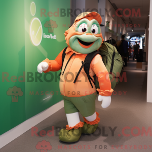 Postava maskota Olive Clown...