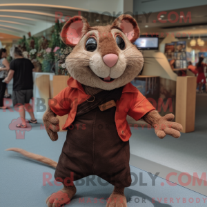 Brown Ratatouille mascot...