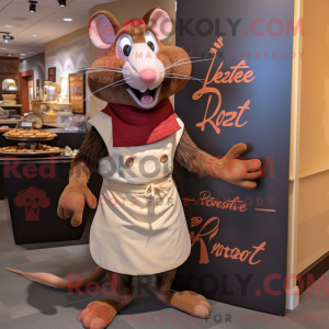 Brown Ratatouille mascot...
