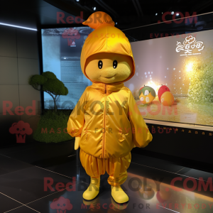 Costume mascotte d abricot...